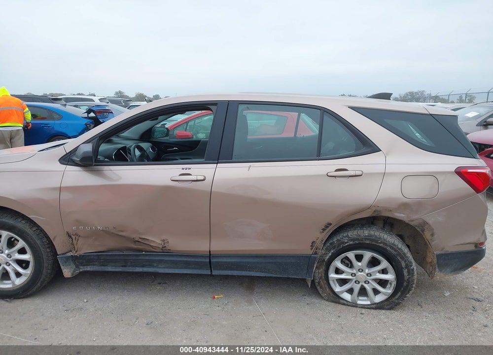 2018 CHEVROLET EQUINOX LS VIN: 2GNAXHEV7J6267901