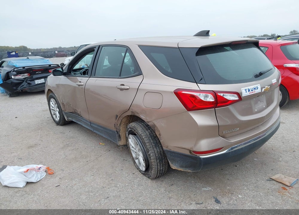 2018 CHEVROLET EQUINOX LS VIN: 2GNAXHEV7J6267901