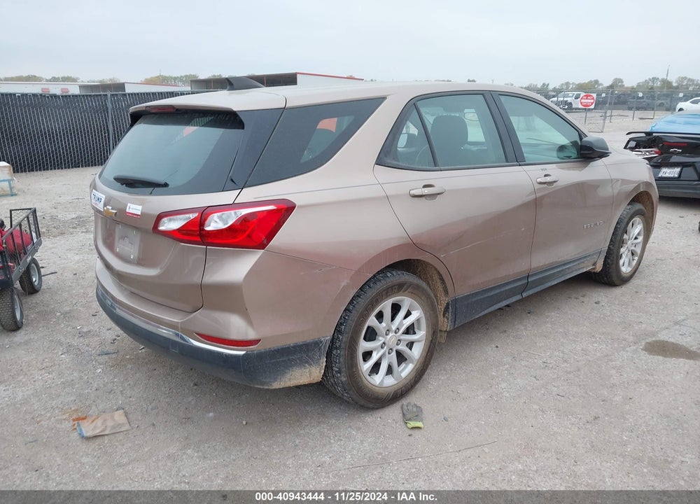 2018 CHEVROLET EQUINOX LS VIN: 2GNAXHEV7J6267901