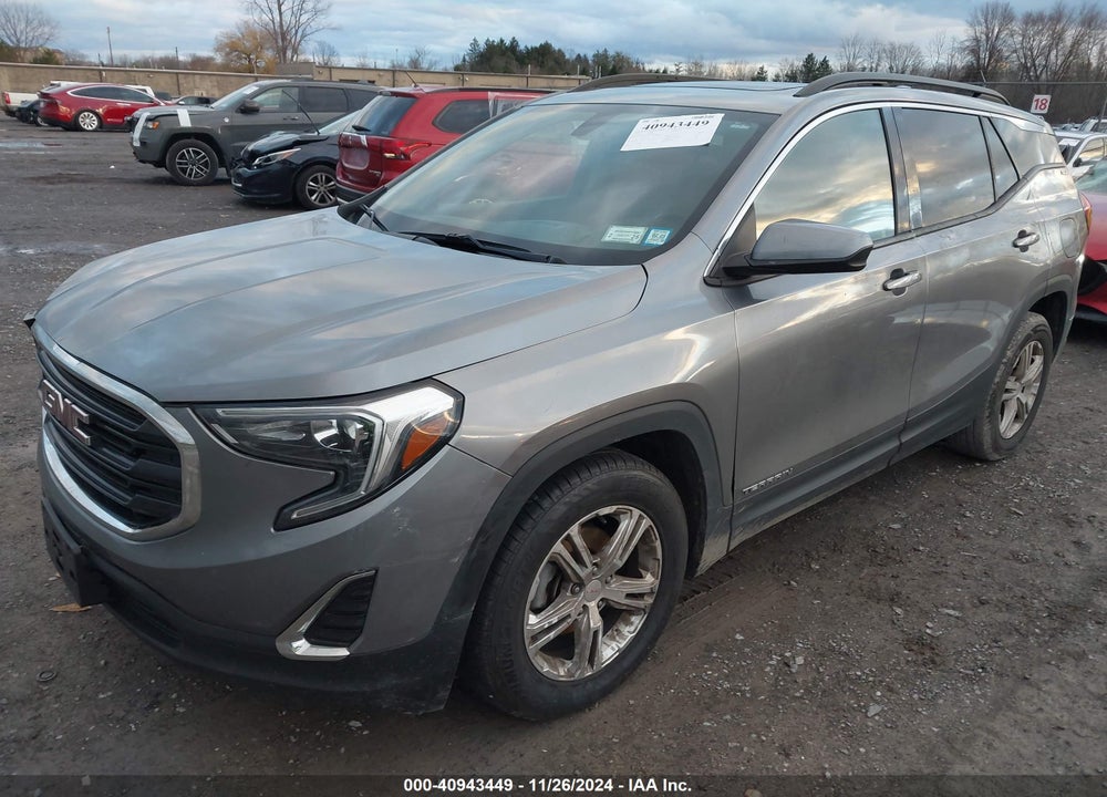2019 GMC TERRAIN SLE VIN: 3GKALTEV6KL400575