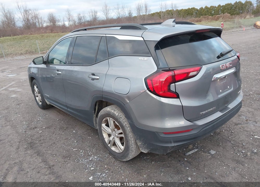 2019 GMC TERRAIN SLE VIN: 3GKALTEV6KL400575