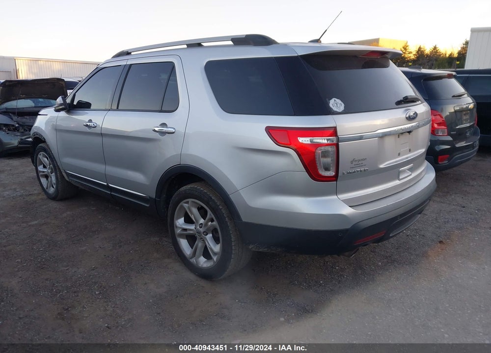2011 FORD EXPLORER LIMITED VIN: 1FMHK8F86BGA18839