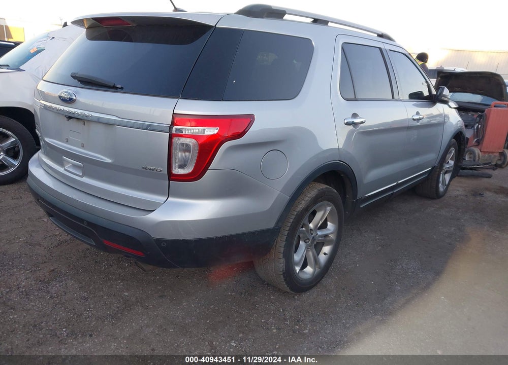 2011 FORD EXPLORER LIMITED VIN: 1FMHK8F86BGA18839