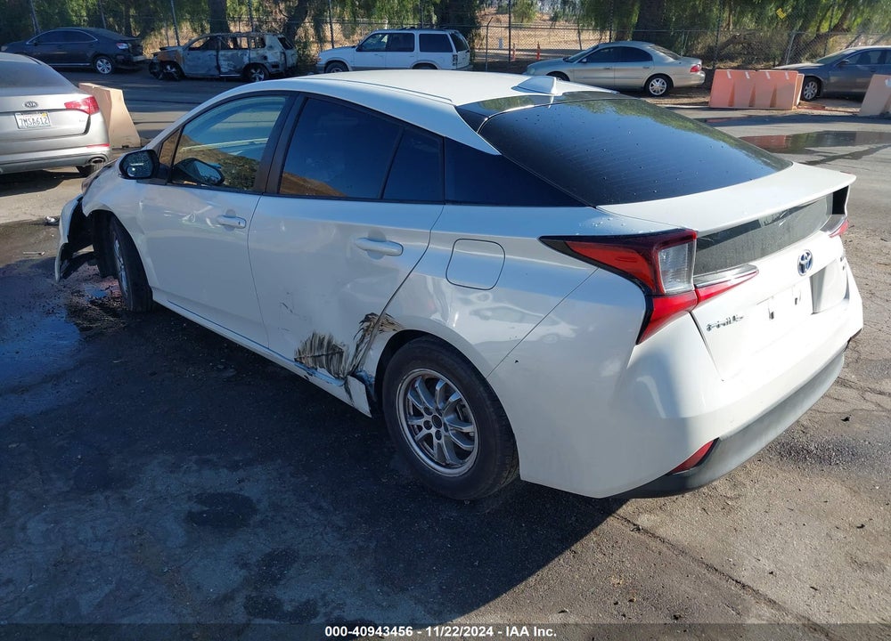 2020 TOYOTA PRIUS L ECO VIN: JTDKARFU9L3107362