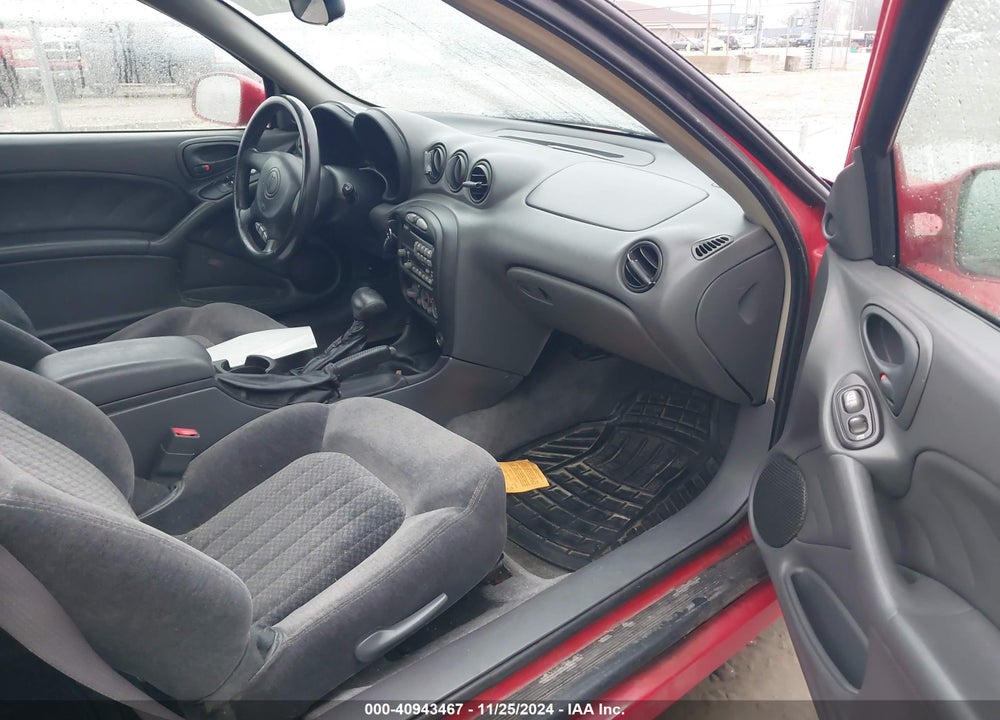 2001 PONTIAC GRAND AM GT VIN: 1G2NW12EX1M544538