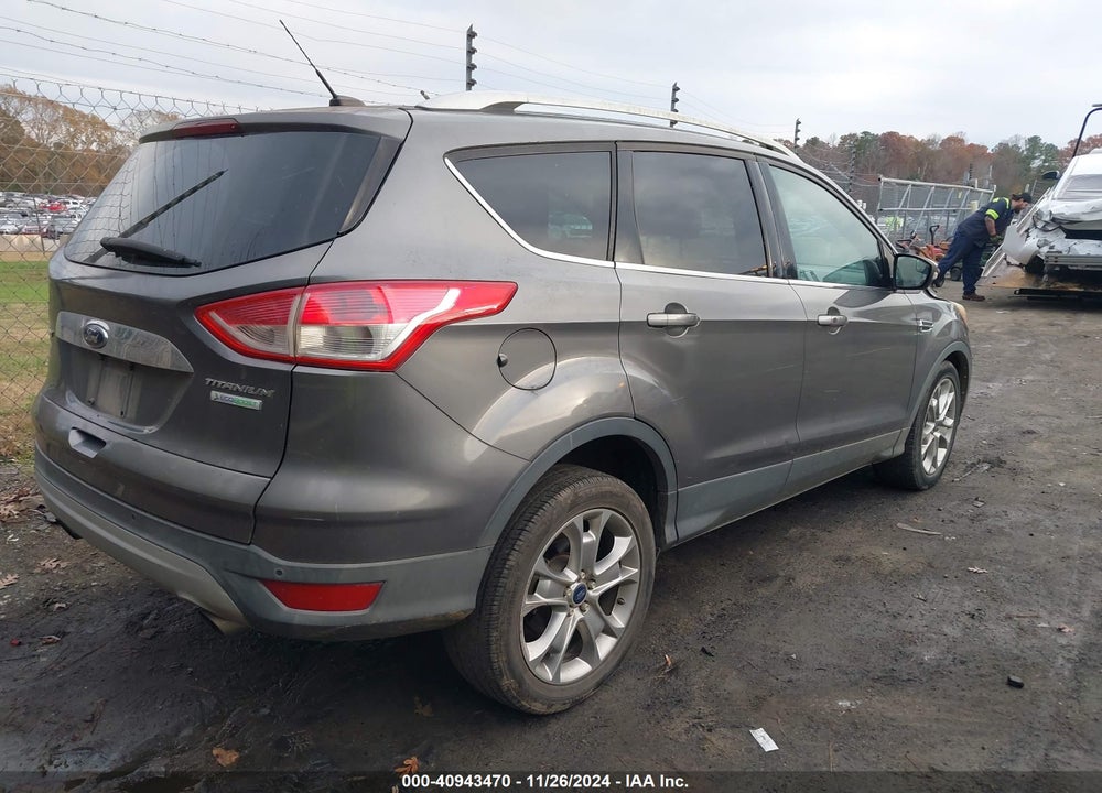 2014 FORD ESCAPE TITANIUM VIN: 1FMCU0JXXEUA73644