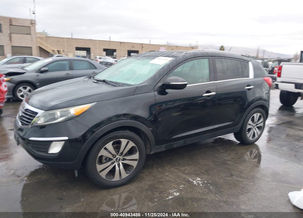 2013 KIA SPORTAGE EX VIN: KNDPC3A25D7462042