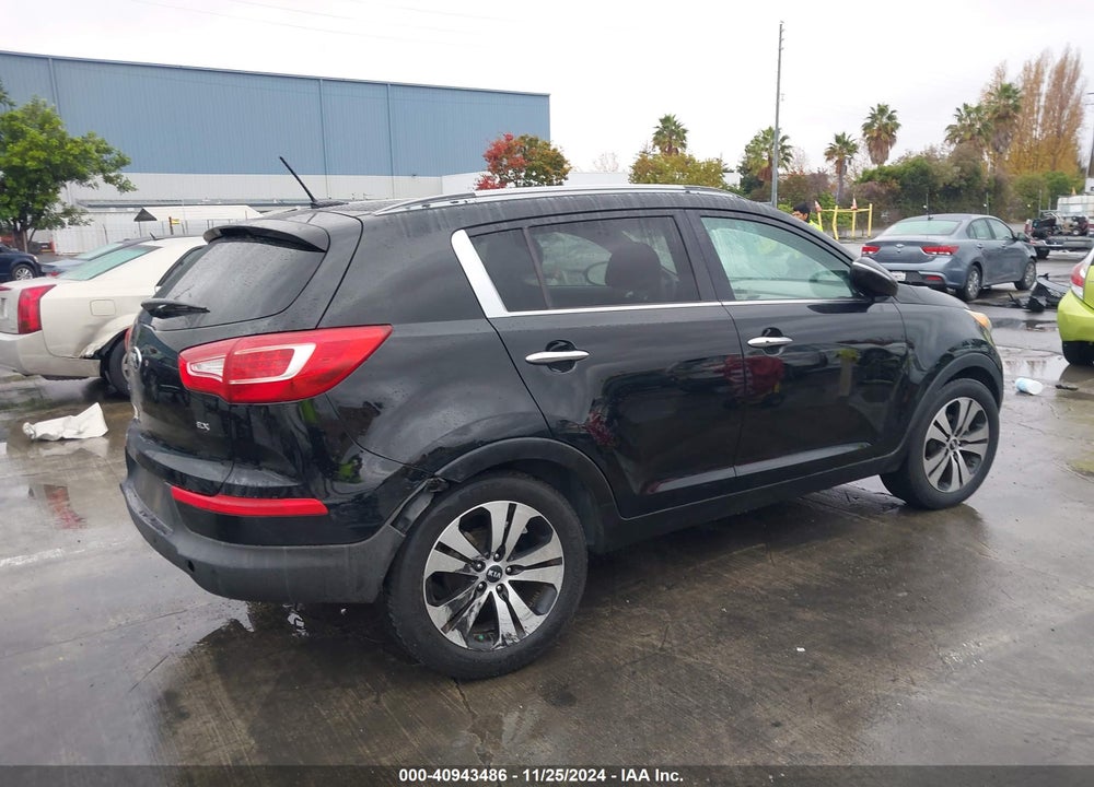 2013 KIA SPORTAGE EX VIN: KNDPC3A25D7462042