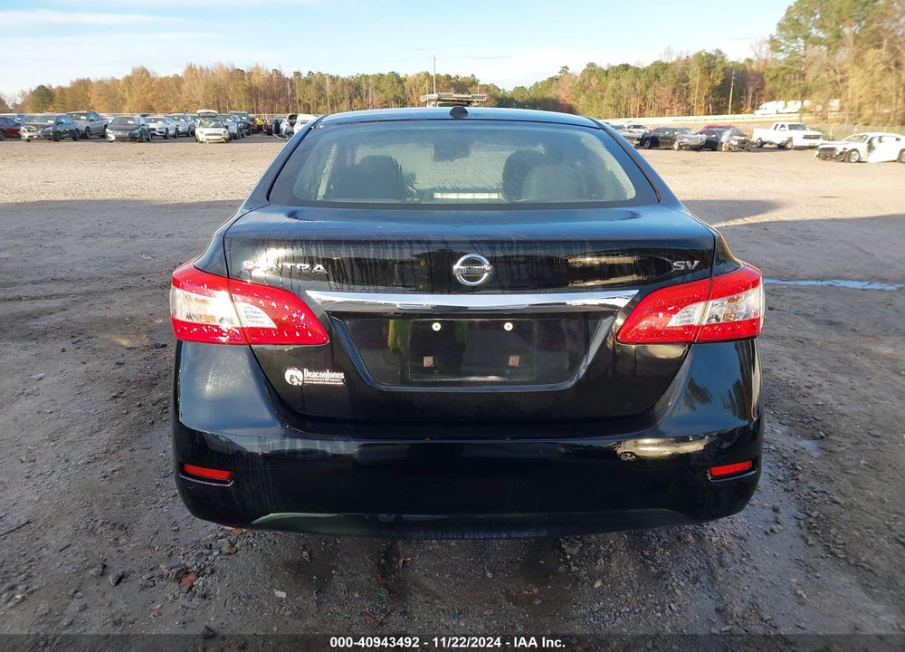 2015 NISSAN SENTRA SV VIN: 3N1AB7AP9FY318395