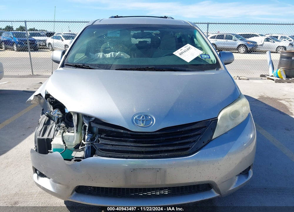 2012 TOYOTA SIENNA LE V6 8 PASSENGER VIN: 5TDKK3DC3CS269992