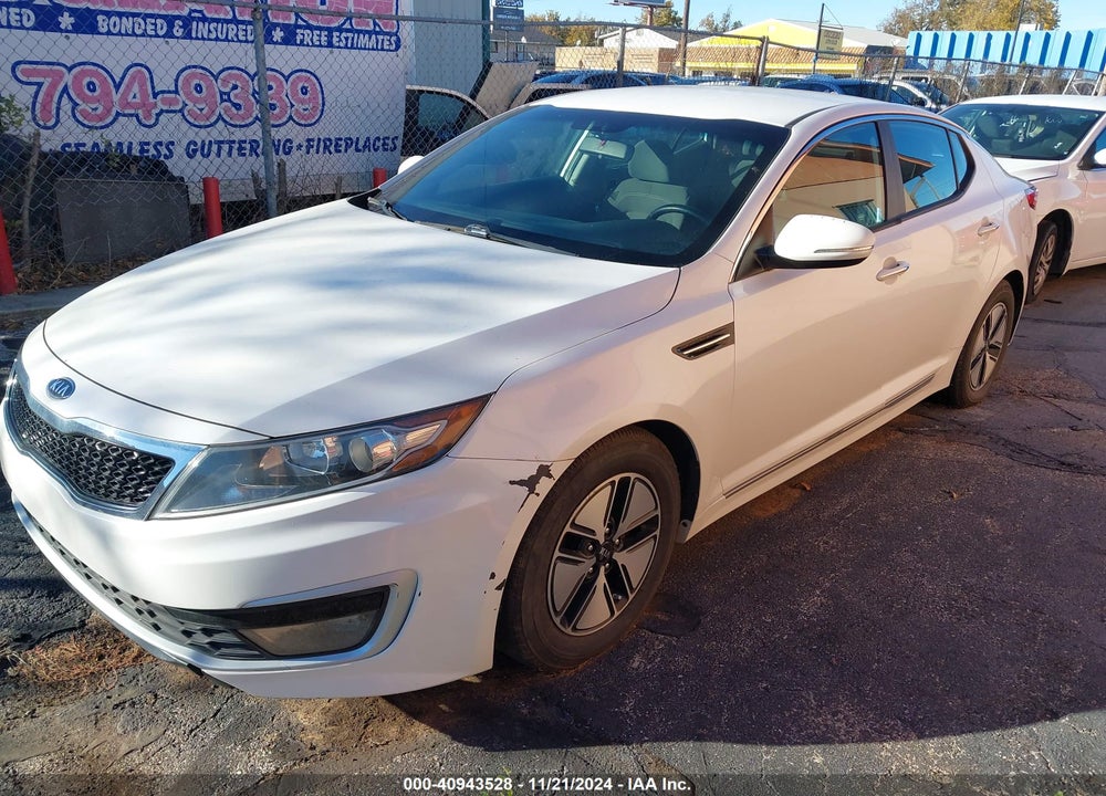 2011 KIA OPTIMA HYBRID EX VIN: KNAGM4AD0B5004466