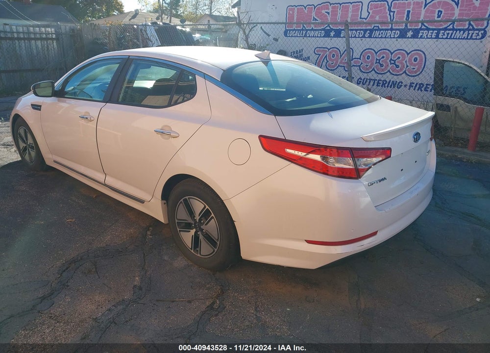 2011 KIA OPTIMA HYBRID EX VIN: KNAGM4AD0B5004466