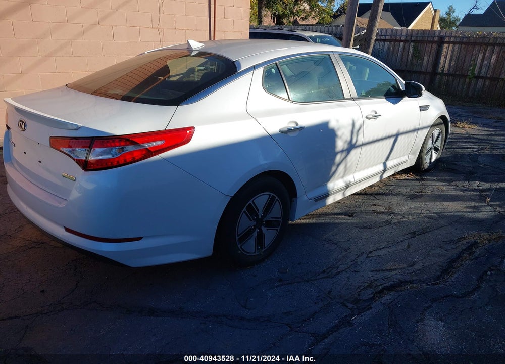 2011 KIA OPTIMA HYBRID EX VIN: KNAGM4AD0B5004466