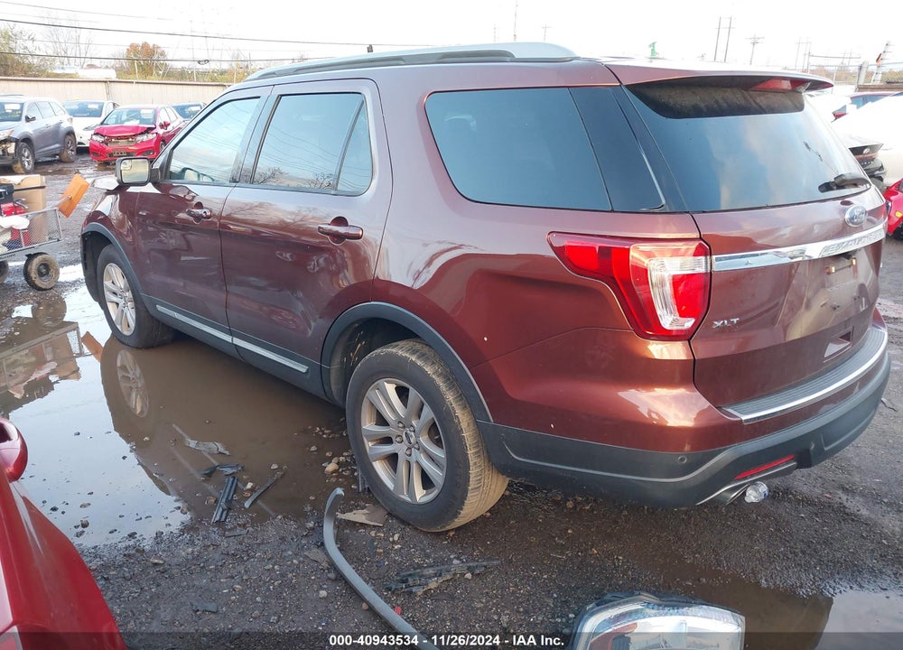 2018 FORD EXPLORER XLT VIN: 1FM5K8D8XJGA45580