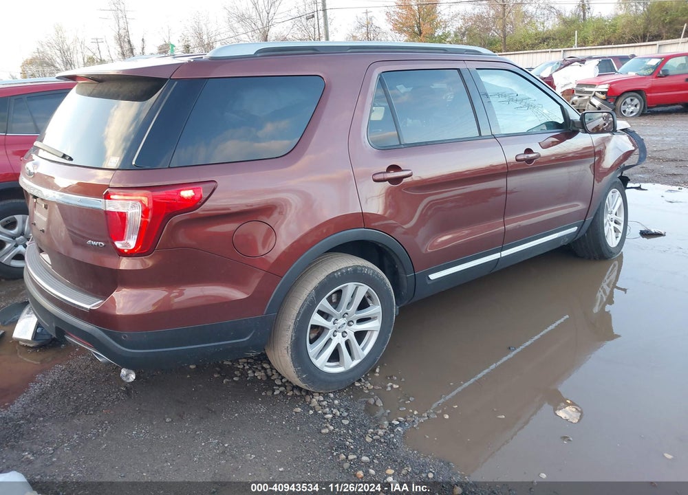 2018 FORD EXPLORER XLT VIN: 1FM5K8D8XJGA45580