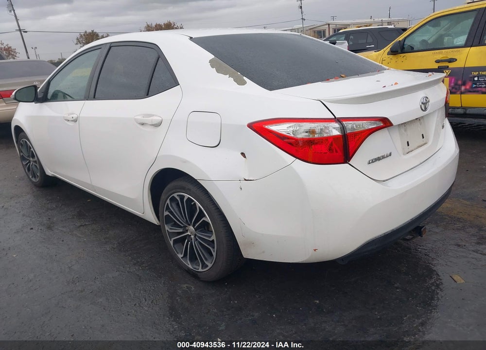 2015 TOYOTA COROLLA S PLUS VIN: 5YFBURHE8FP274983