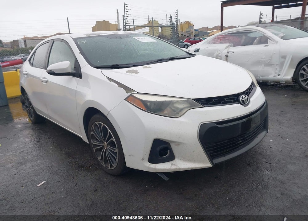 2015 TOYOTA COROLLA S PLUS VIN: 5YFBURHE8FP274983