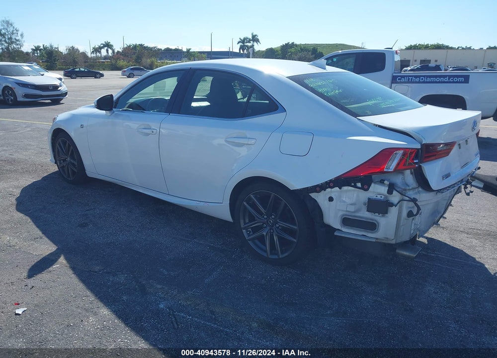 2016 LEXUS IS 200T VIN: JTHBA1D27G5038053