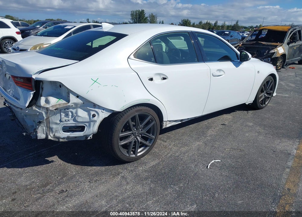 2016 LEXUS IS 200T VIN: JTHBA1D27G5038053