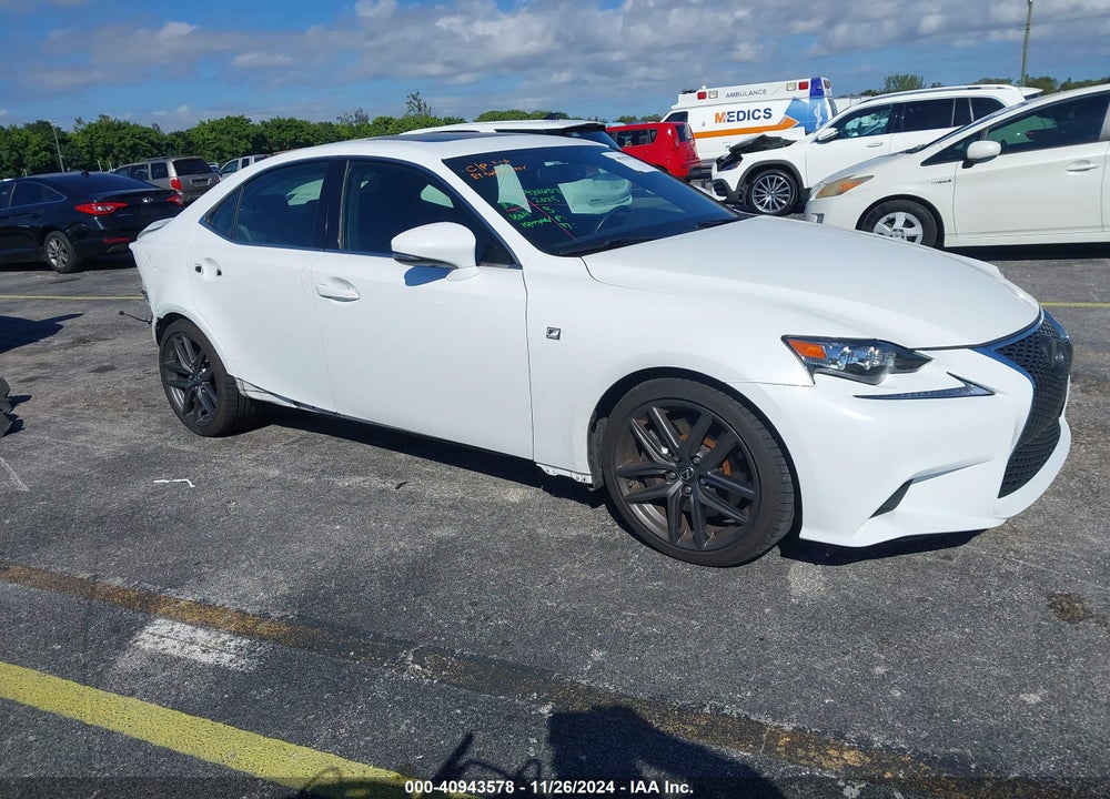 2016 LEXUS IS 200T VIN: JTHBA1D27G5038053