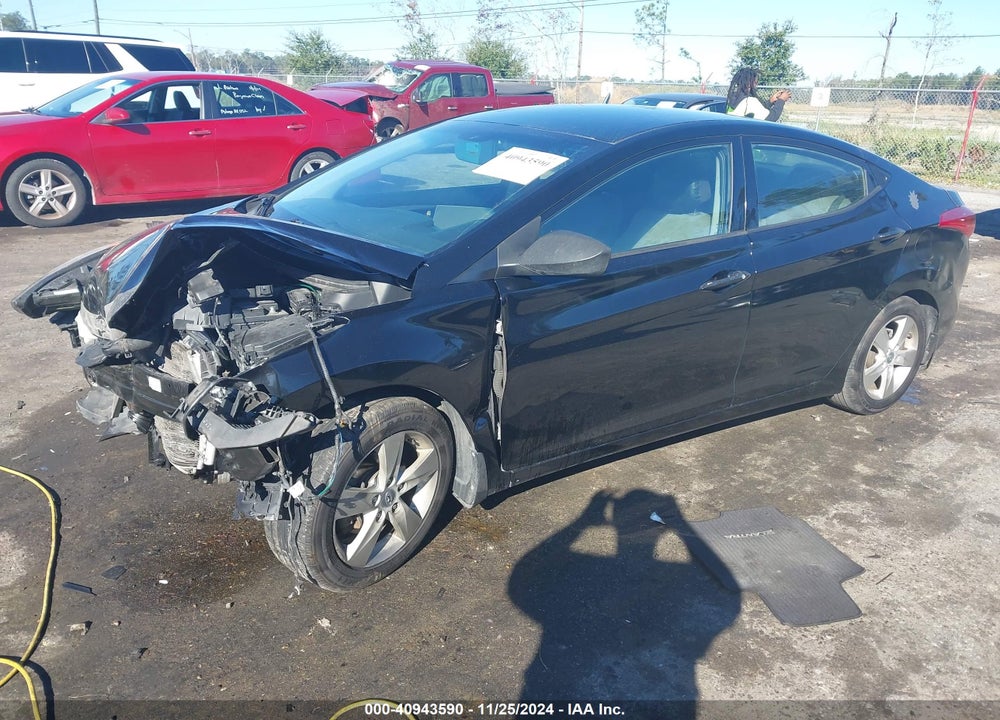 2013 HYUNDAI ELANTRA GLS VIN: KMHDH4AE4DU014036