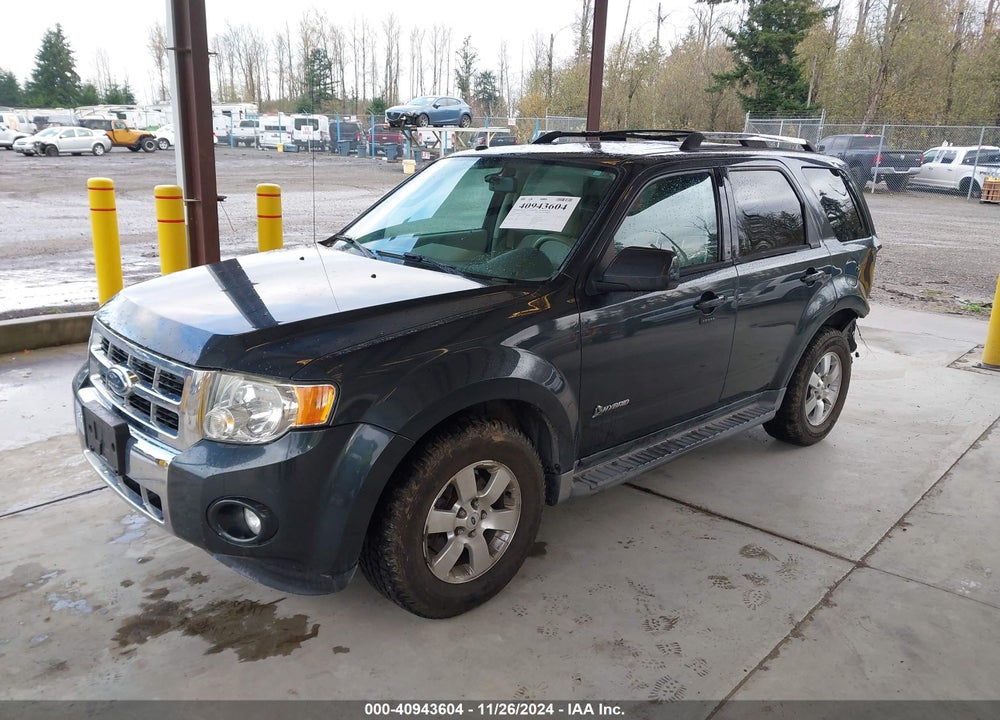 2009 FORD ESCAPE HYBRID LIMITED VIN: 1FMCU59399KA79211