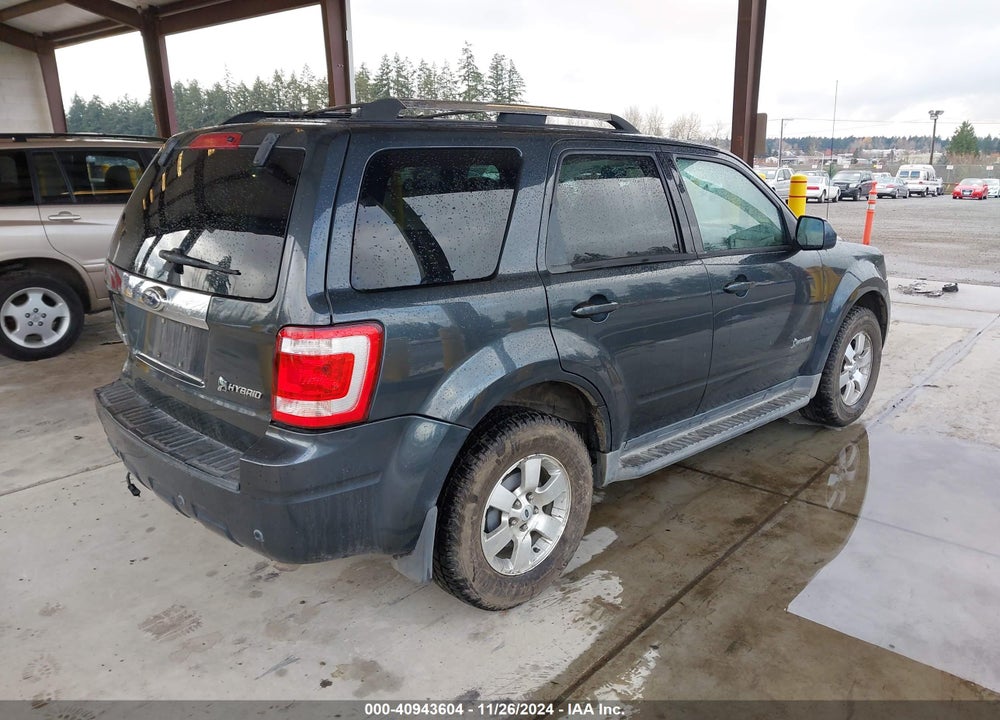 2009 FORD ESCAPE HYBRID LIMITED VIN: 1FMCU59399KA79211