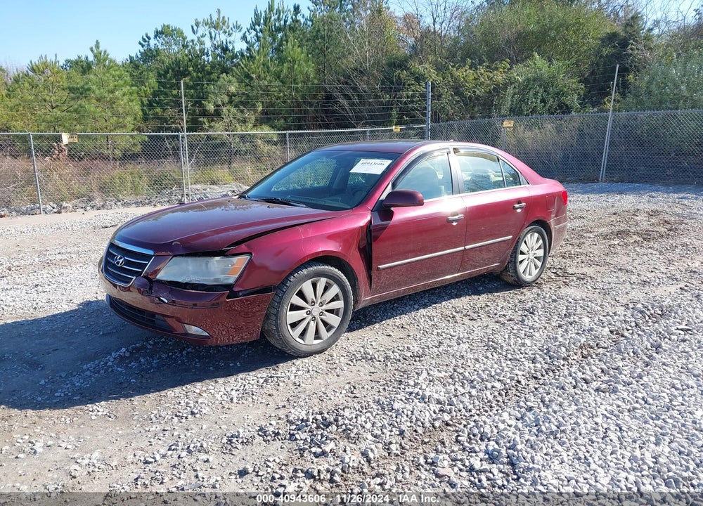 2009 HYUNDAI SONATA LIMITED VIN: 5NPEU46C89H503682