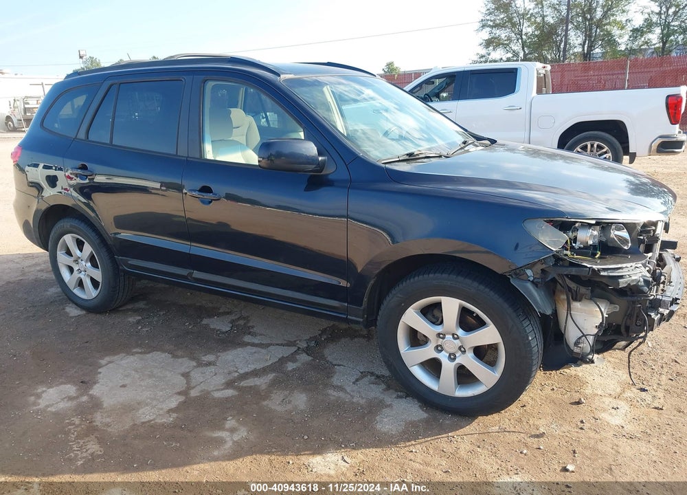2007 HYUNDAI SANTA FE LIMITED/SE VIN: 5NMSH13E37H019845