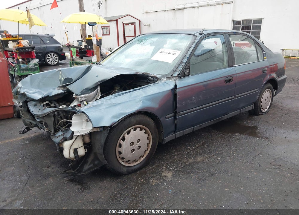 1997 HONDA CIVIC DX VIN: 1HGEJ6626VL016435