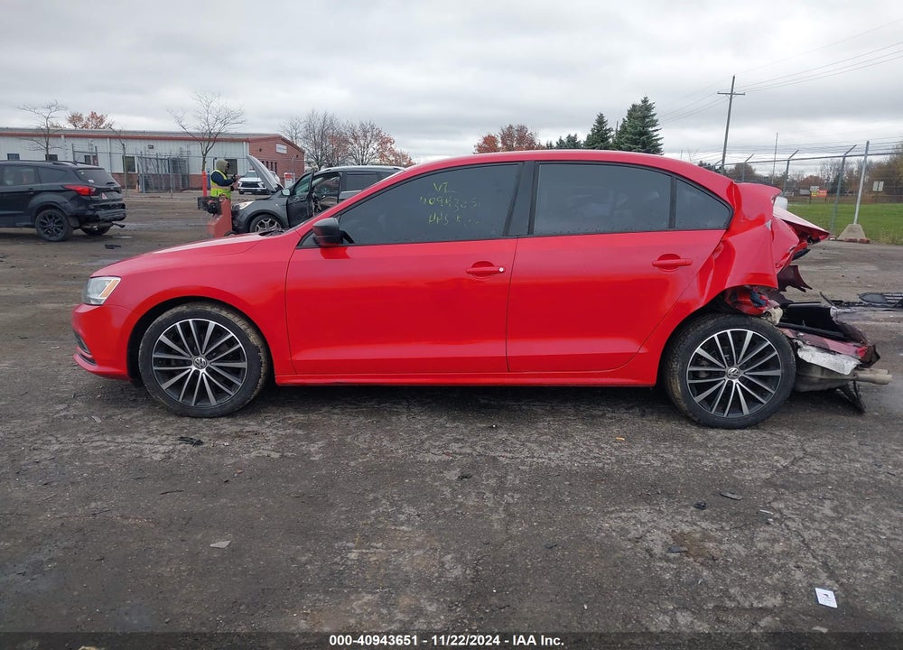 2016 VOLKSWAGEN JETTA 1.8T SPORT VIN: 3VWD17AJ3GM230876