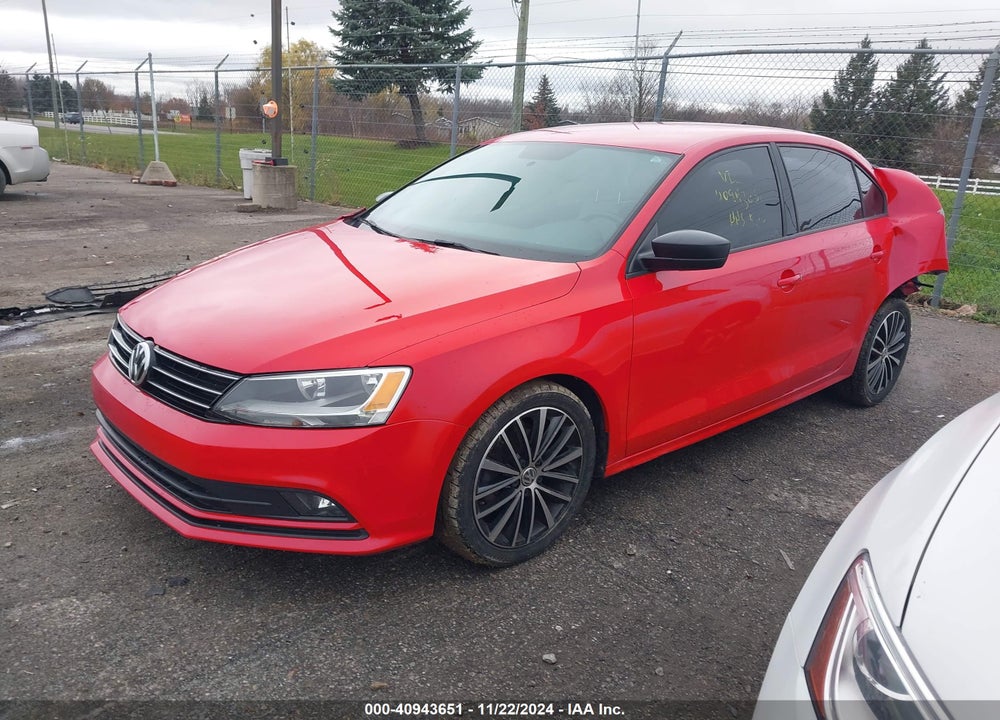 2016 VOLKSWAGEN JETTA 1.8T SPORT VIN: 3VWD17AJ3GM230876