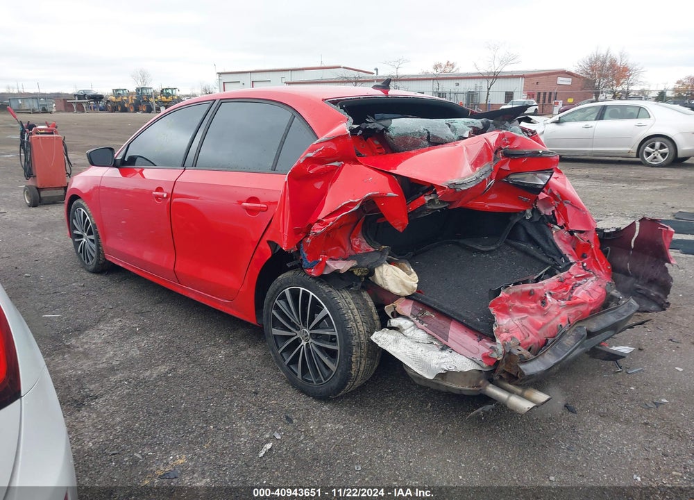 2016 VOLKSWAGEN JETTA 1.8T SPORT VIN: 3VWD17AJ3GM230876
