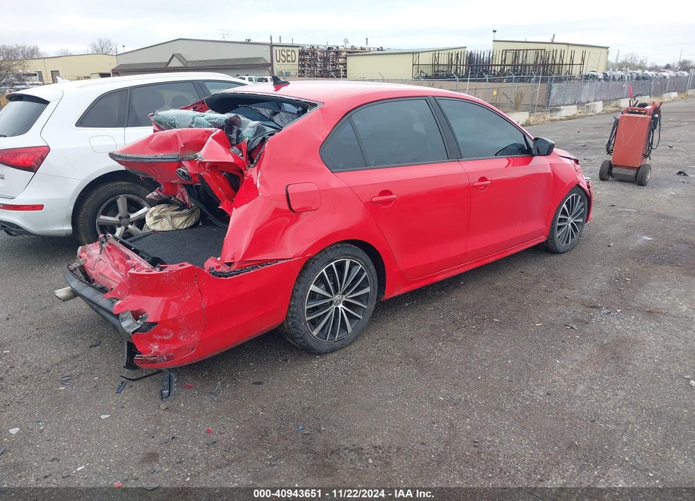 2016 VOLKSWAGEN JETTA 1.8T SPORT VIN: 3VWD17AJ3GM230876