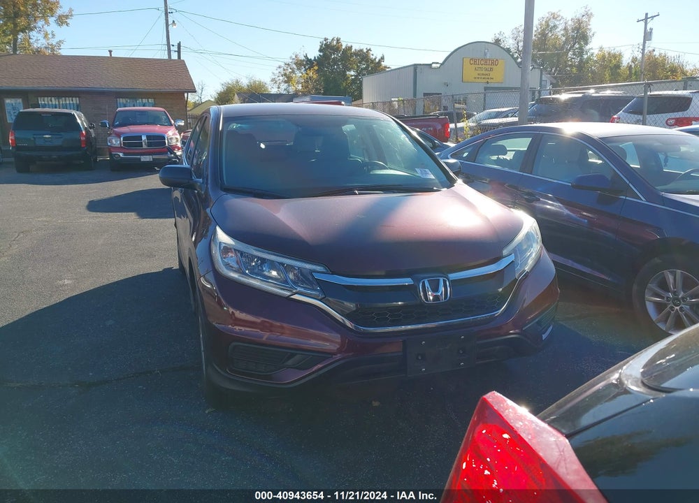 2015 HONDA CR-V LX VIN: 5J6RM4H30FL126829