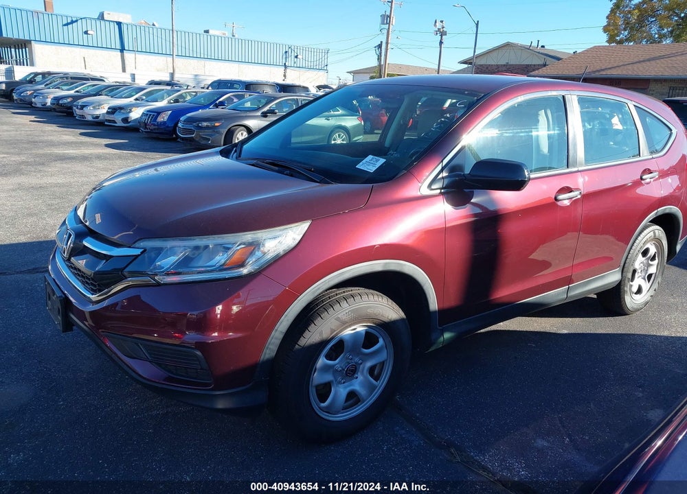 2015 HONDA CR-V LX VIN: 5J6RM4H30FL126829
