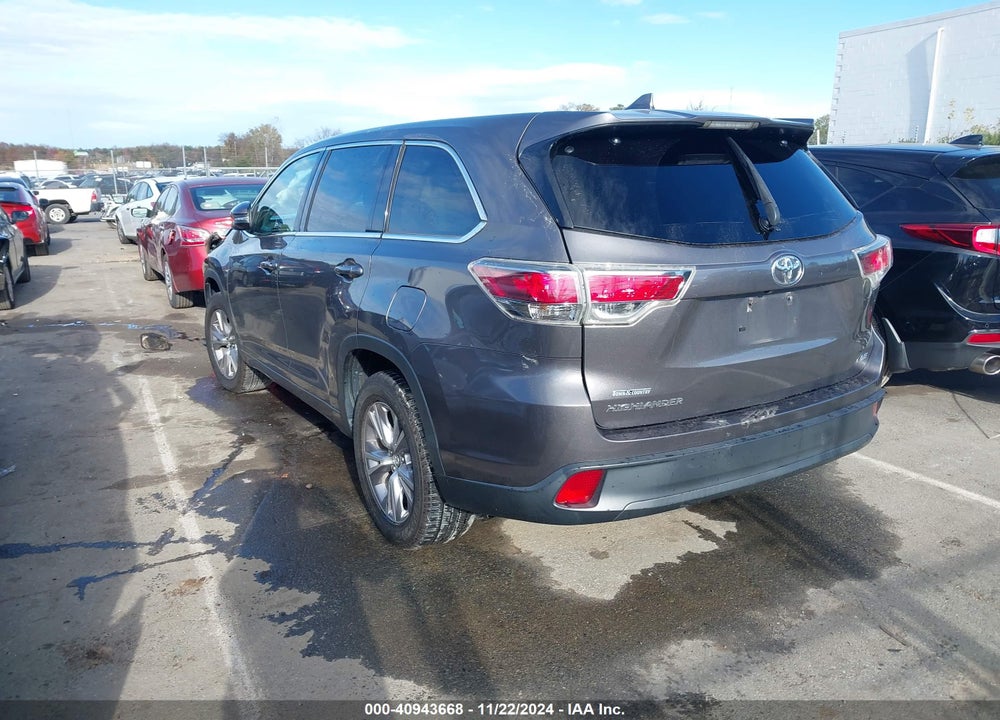2016 TOYOTA HIGHLANDER LE PLUS V6 VIN: 5TDZKRFHXGS181070