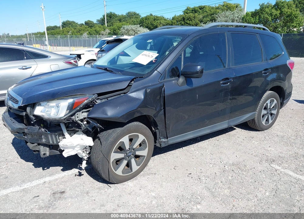 2018 SUBARU FORESTER 2.5I PREMIUM VIN: JF2SJAEC9JH411285