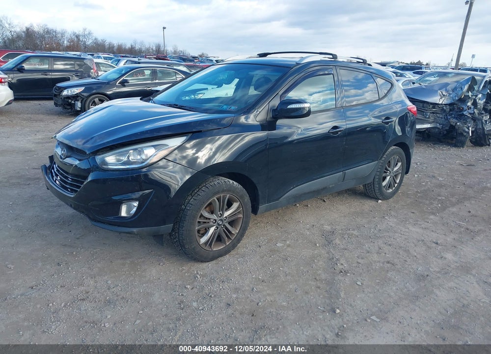 2014 HYUNDAI TUCSON WALKING DEAD EDITION VIN: KM8JUCAG1EU938347