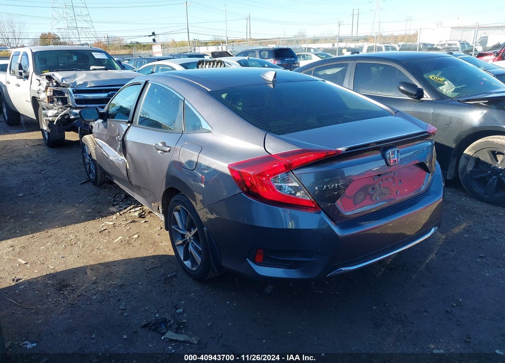 2020 HONDA CIVIC EX VIN: 19XFC1F33LE008968
