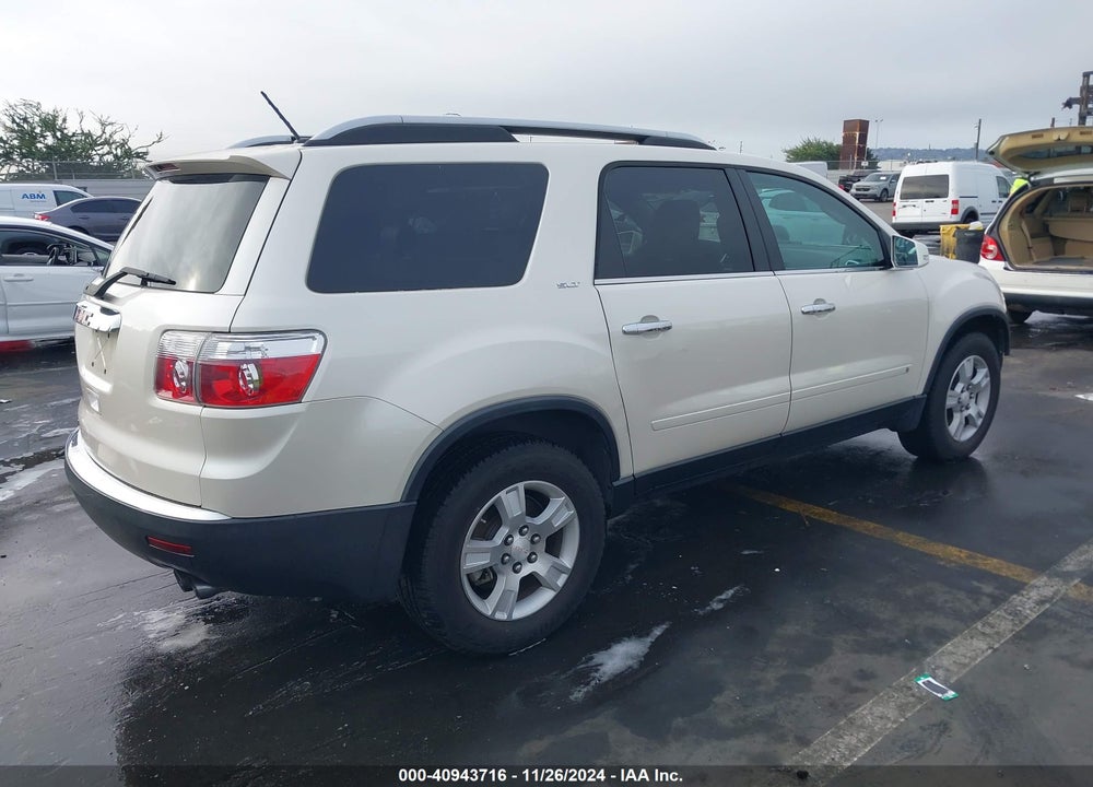 2009 GMC ACADIA SLT-1 VIN: 1GKER23D39J128184