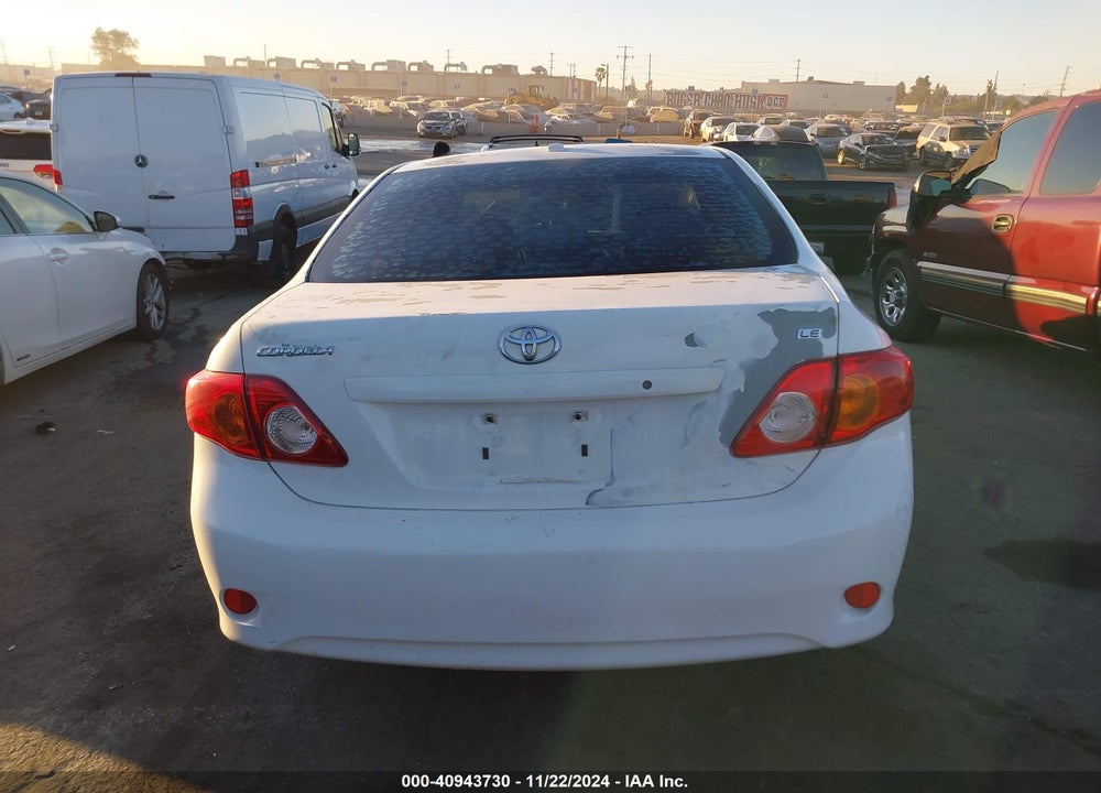 2010 TOYOTA COROLLA LE VIN: JTDBU4EE3AJ066613