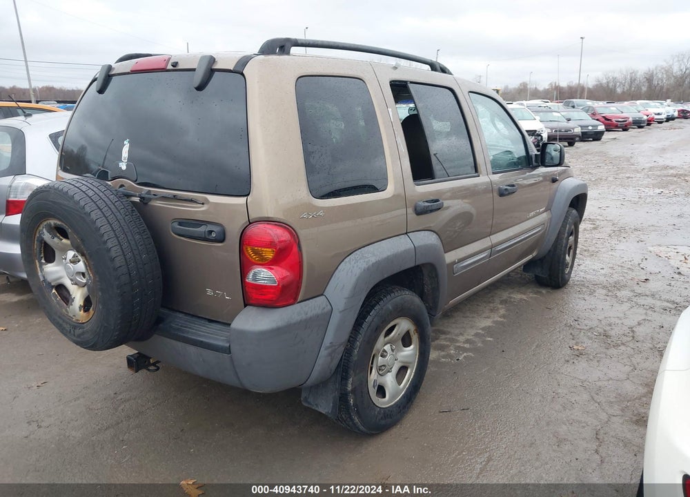 2002 JEEP LIBERTY SPORT VIN: 1J4GL48K52W151722