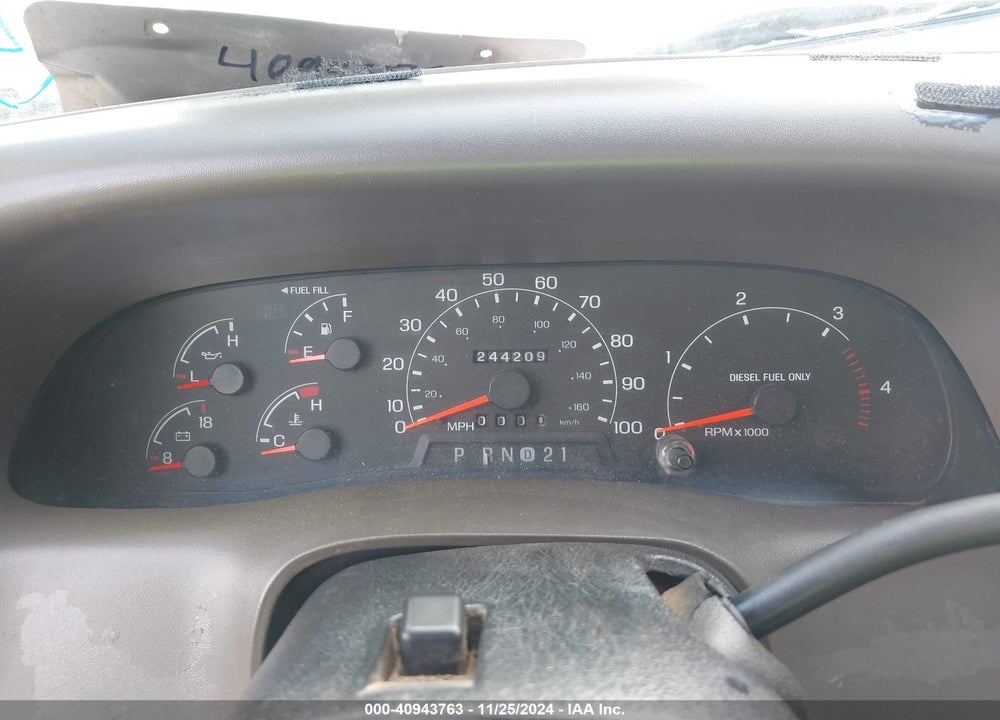 2001 FORD F-250 LARIAT/XL/XLT VIN: 1FTNX21F11EA69753