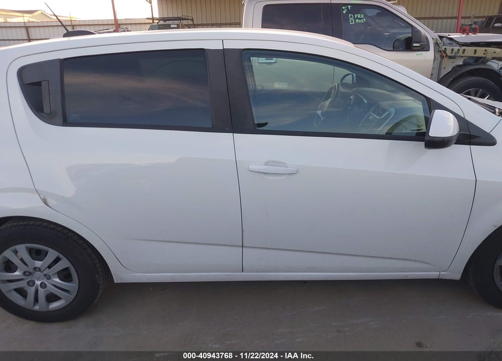 2017 CHEVROLET SONIC VIN: 1G1JG6SH8H4149422