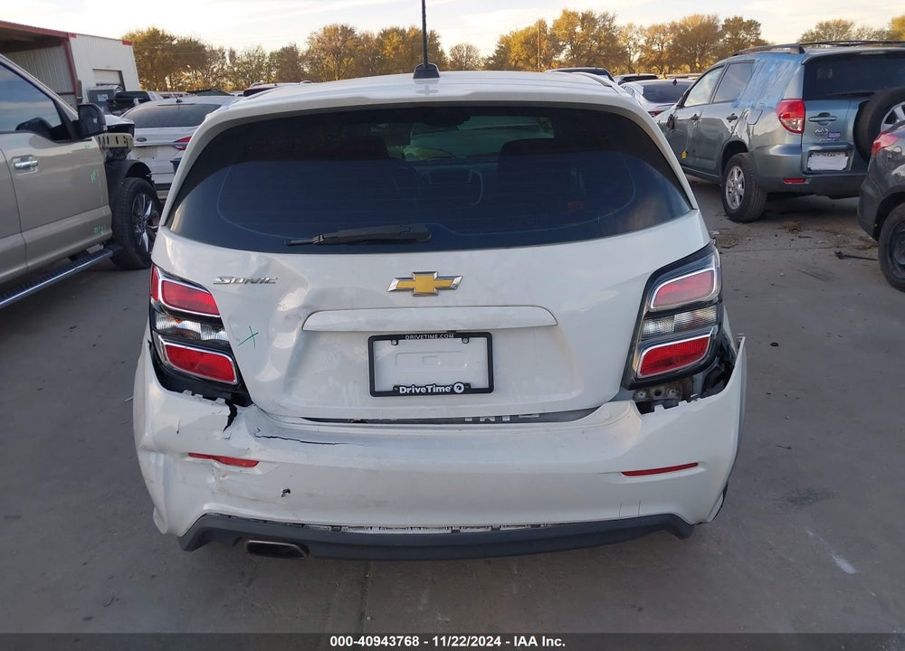 2017 CHEVROLET SONIC VIN: 1G1JG6SH8H4149422