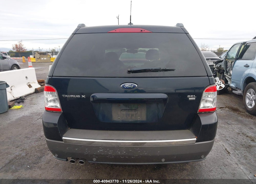 2008 FORD TAURUS X SEL VIN: 1FMDK05W68GA10975