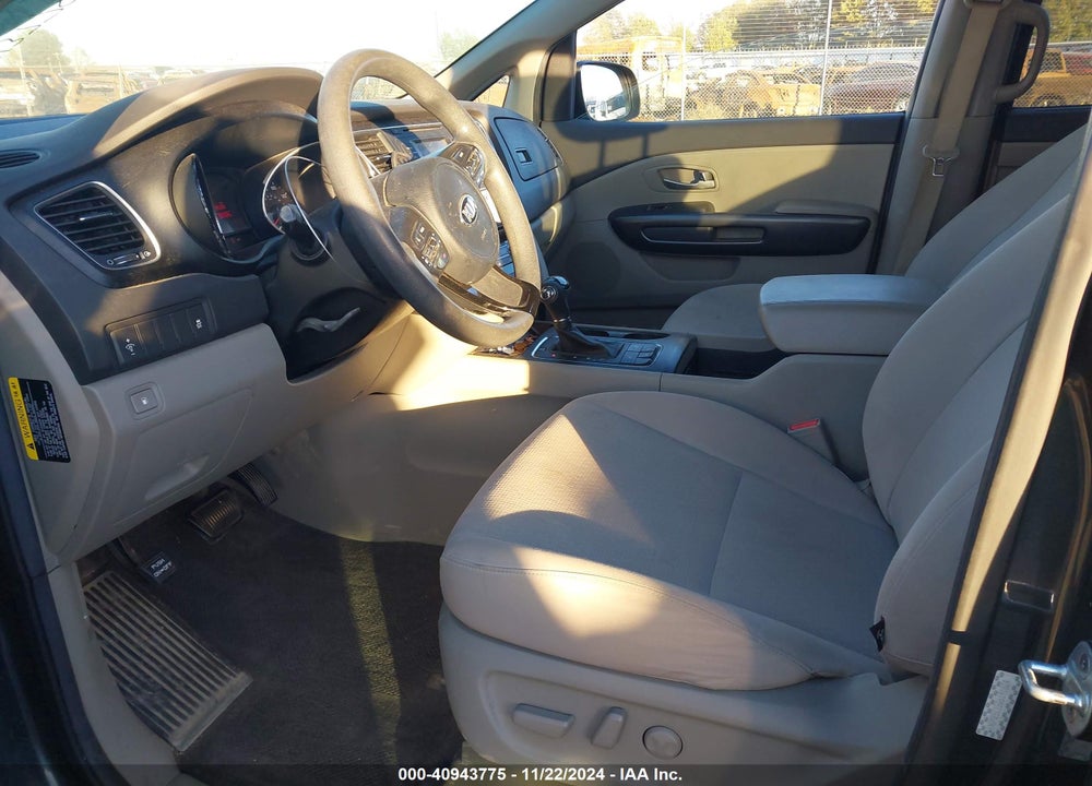 2016 KIA SEDONA LX VIN: KNDMB5C15G6191824