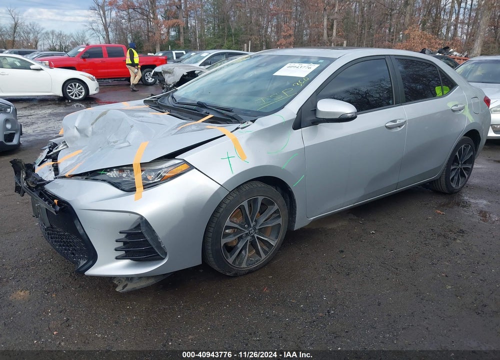 2018 TOYOTA COROLLA XSE VIN: 2T1BURHE7JC006855