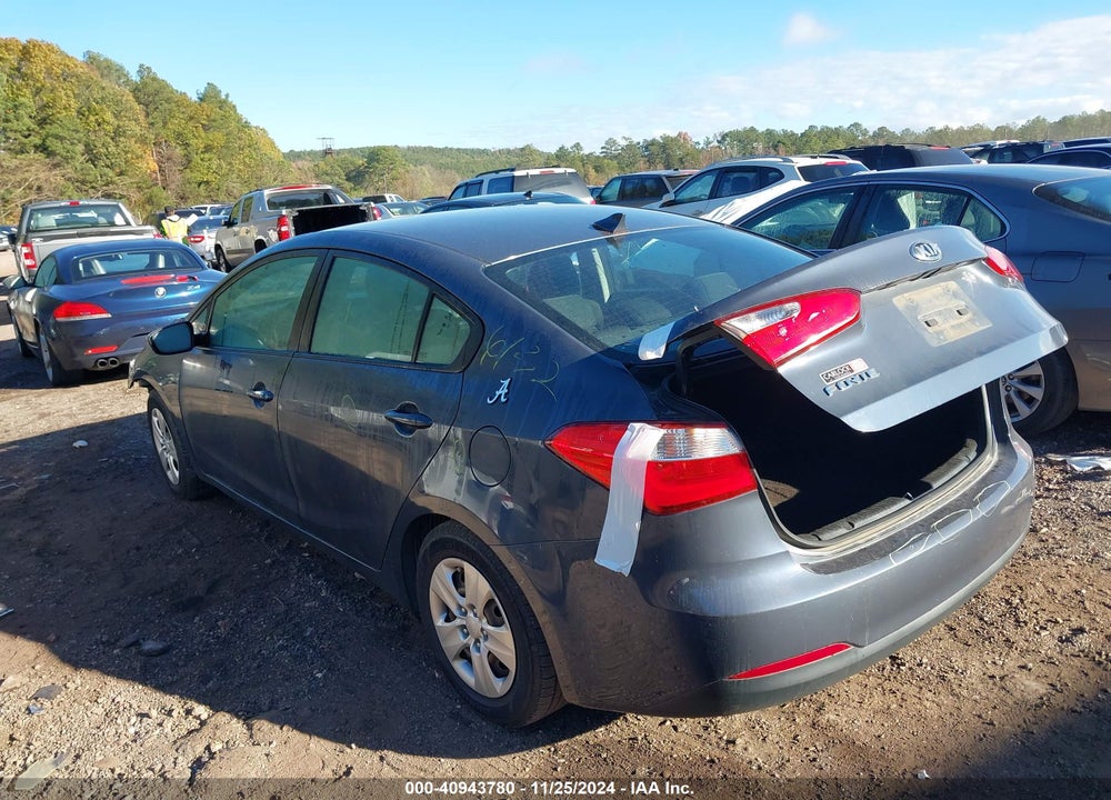 2016 KIA FORTE VIN: KNAFK4A66G5457579